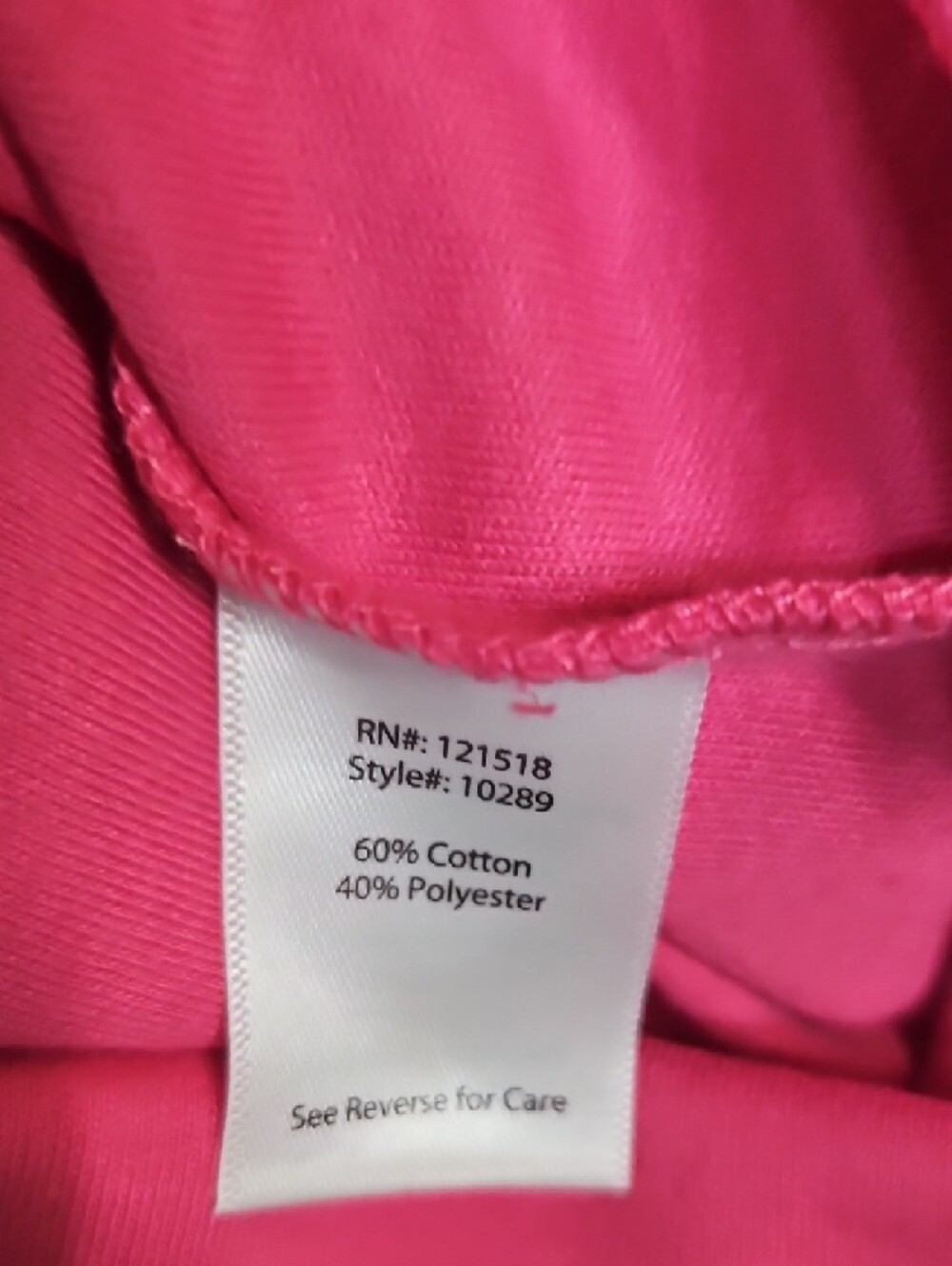 Classic Women's Pink Polo Top - Comfortable Everyday Shirt - Picture 6 of 7